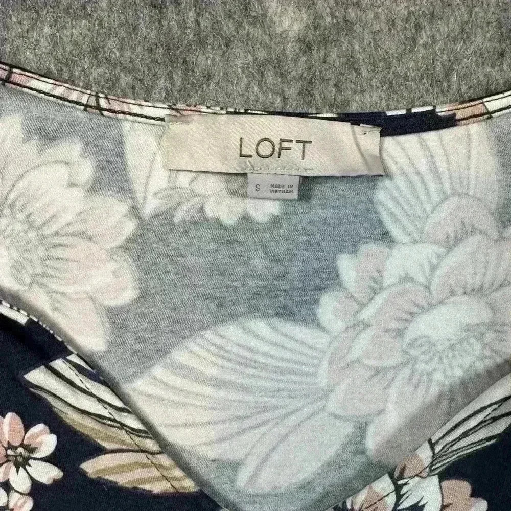 LOFT Floral Sleeveless Dress - Small - Picture 2 of 3
